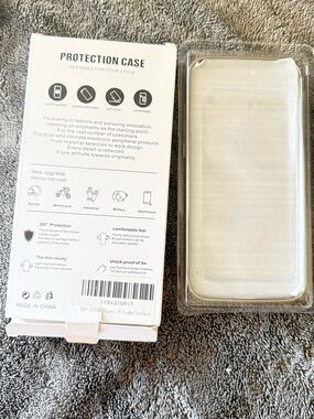 Protection Case Phone Cover - White Compatible Smartphone Case